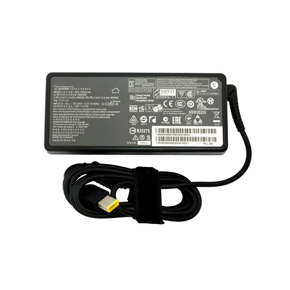 CARGADOR LE 20V 6.75A 135W PUNTA USB