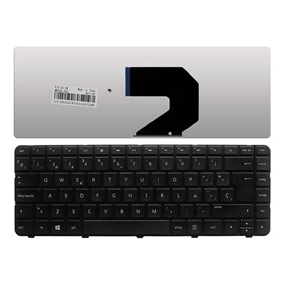 TECLADO HP 697530-DB1 698694-DB1 G4-1000 G6-1000 CQ43 CQ45 ESP E-B S/N EXT
