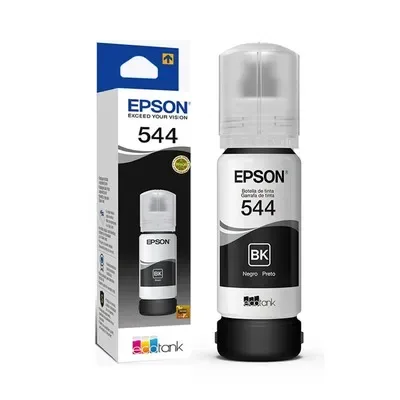 Botella De Tinta Original T544 Negro