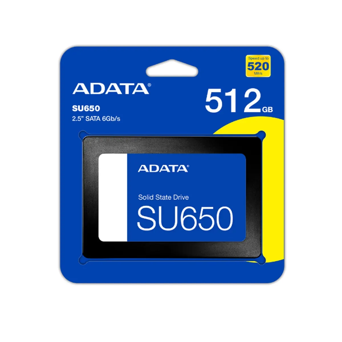 Adata Ultimate Su650 Ssd 512Gb 2.5" Sata 600, 520Mb/S - Ideal Para Computadoras De Escrito