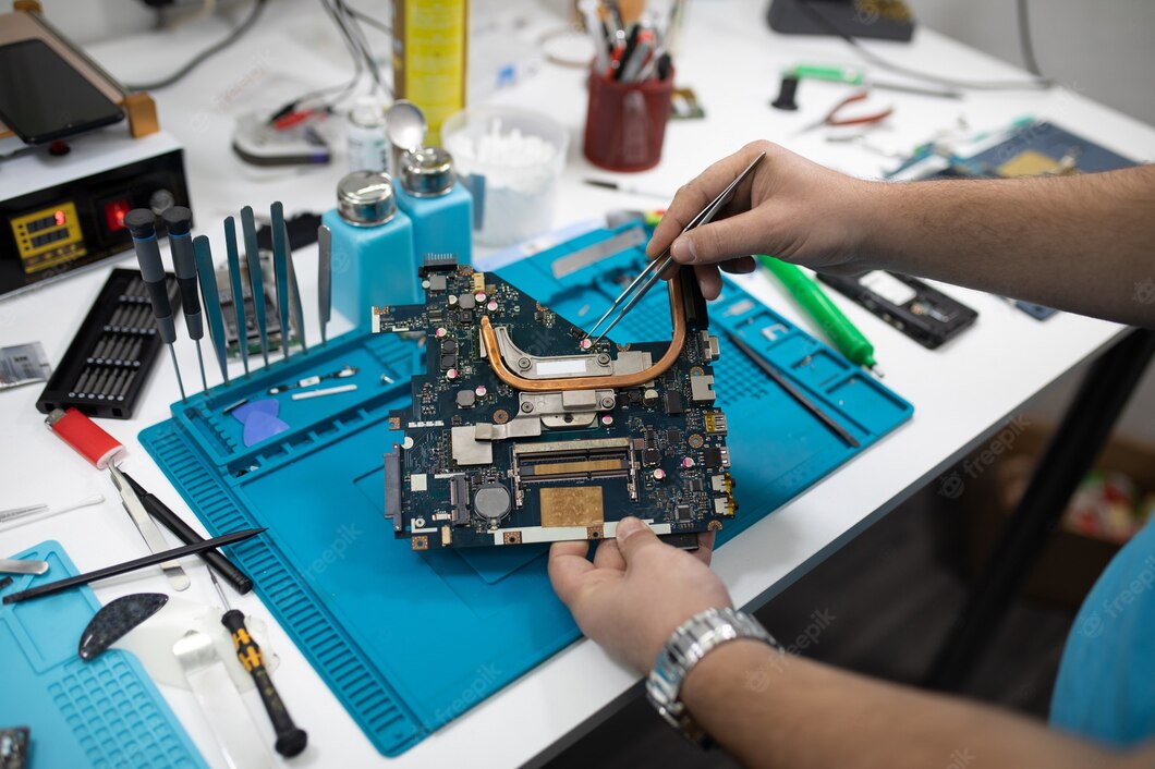 Reparación microelectrónica