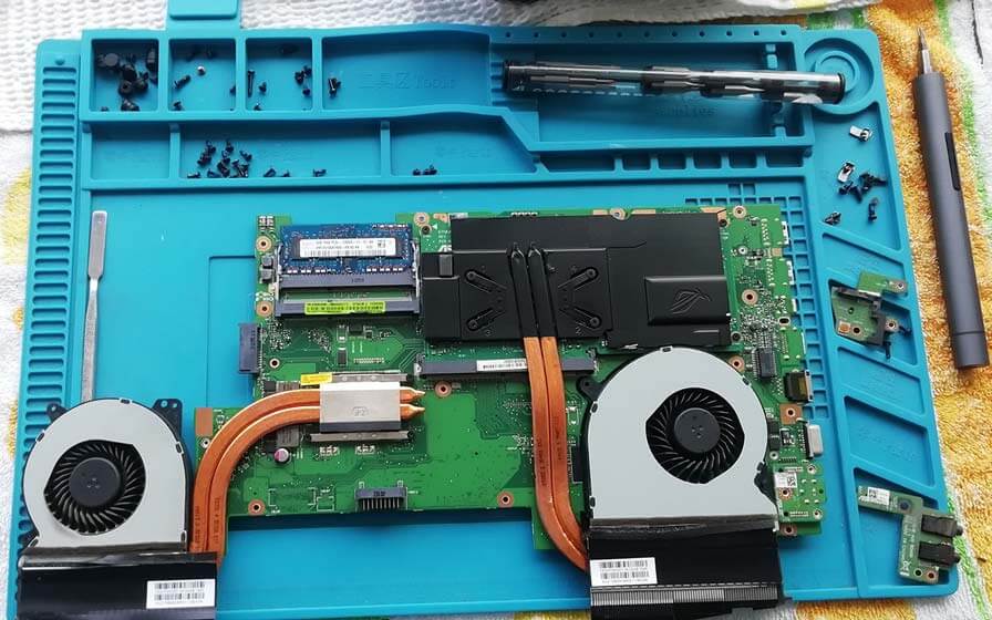 Reparación de portátiles para juegos